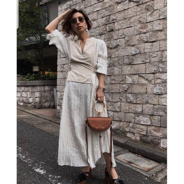 期間限定でセール価格 Ameri VINTAGE WASHI LAYERED DRESS 新品 | mti