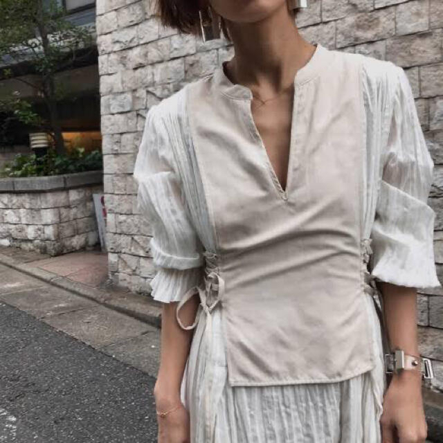 期間限定でセール価格 Ameri VINTAGE WASHI LAYERED DRESS 新品 | mti