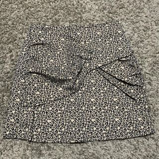 ザラ(ZARA)のZARA レオパード ミニスカート(ミニスカート)