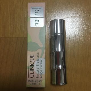 クリニーク(CLINIQUE)のネット完売品 クリニークバターシャインリップ419(口紅)