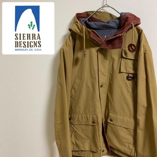 SIERRA DESIGNS(シェラデザイン)のSIERRA DESIGNS マウンテンパーカー 60/40 サイズL メンズのジャケット/アウター(マウンテンパーカー)の商品写真