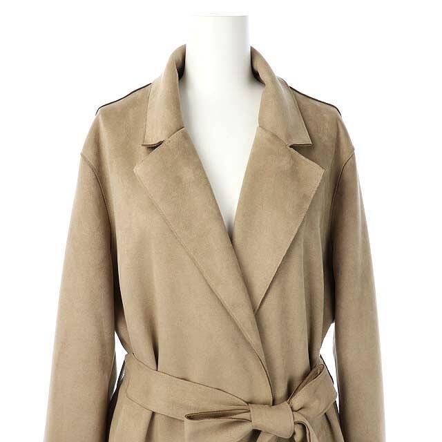 ZARA - ザラ ZARA フェイクスウェード コート アウター ロング ZARA - ザラ ZARA フェイクスウェード コート アウター ロング