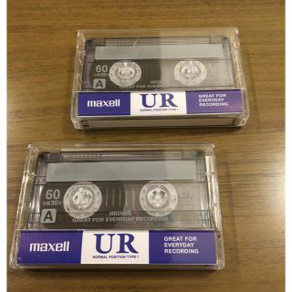 マクセル(maxell)のカセットテープ【2本セット】(その他)