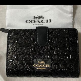 コーチ(COACH)のお値下　新品　コーチ COACH 2つ折り財布(財布)