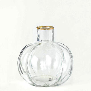 ザラホーム(ZARA HOME)のガラス　フラワー　ベース　　新品未使用　H&M(花瓶)