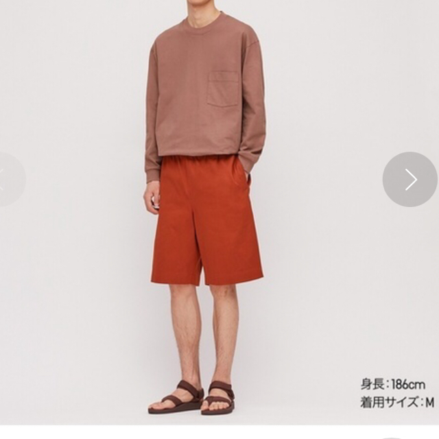 UNIQLO(ユニクロ)のUNIQLOU 2020SS ジャージーショートパンツ XS メンズのパンツ(ショートパンツ)の商品写真