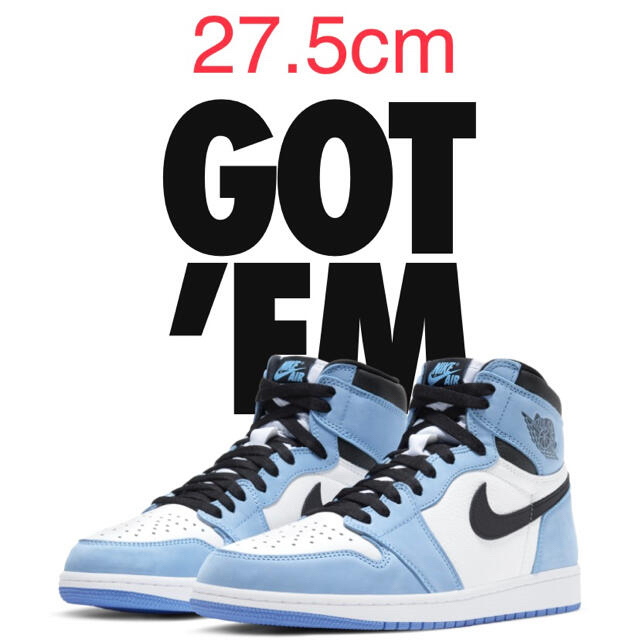 NIKE AIR JORDAN 1 UNIVERSITY BLUE ナイキ