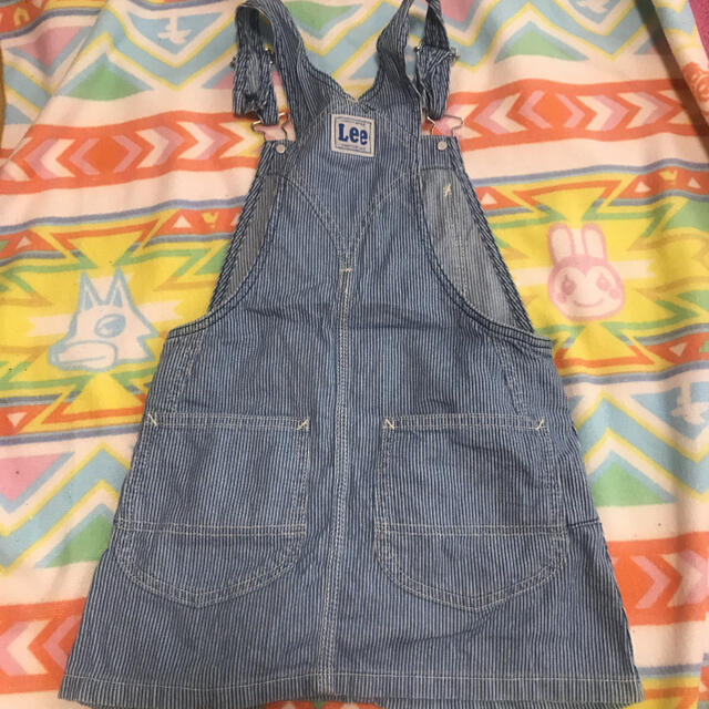 Lee(リー)のlee オーバーオール スカート  キッズ/ベビー/マタニティのキッズ服女の子用(90cm~)(スカート)の商品写真