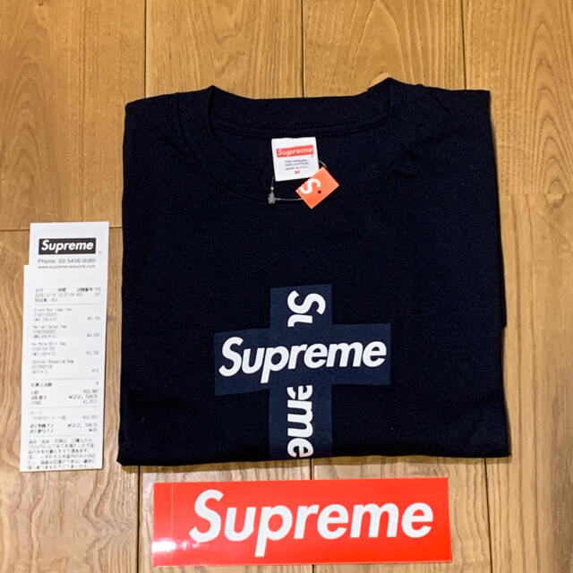 Supreme(シュプリーム)のSupreme Cross Box Logo Tee メンズのトップス(Tシャツ/カットソー(半袖/袖なし))の商品写真