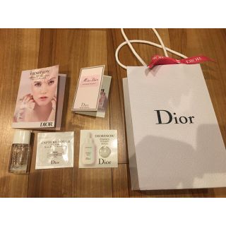 クリスチャンディオール(Christian Dior)のDior ショッパーズと試供品一式(ショップ袋)