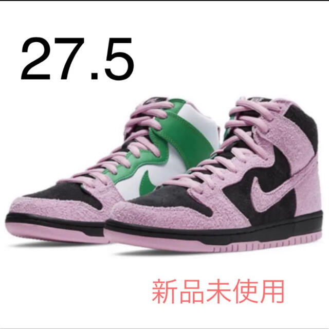 トラビススコットNIKE SB DUNK HIGH PRO  "INVERT CELTICS"