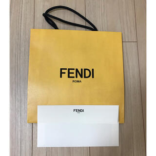 フェンディ(FENDI)の美品　FENDI  ショップ袋　封筒(ラッピング/包装)