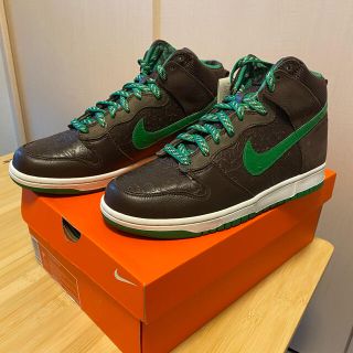 ステューシー(STUSSY)のstussy×Nike DUNK HI(スニーカー)