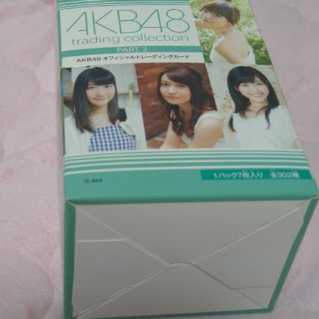 AKB48　トレーディングカード　箱　トレーディングコレクション パート2