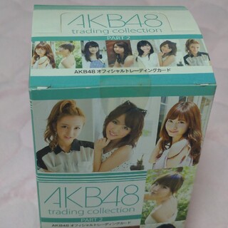 AKB48　トレーディングカード　箱　トレーディングコレクション パート2(アイドルグッズ)