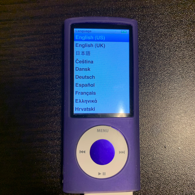 iPod(アイポッド)のiPod nano 8GB スマホ/家電/カメラのオーディオ機器(ポータブルプレーヤー)の商品写真