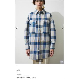 マウジー(moussy)のHEAVY FLANNEL SHIRT(シャツ/ブラウス(長袖/七分))