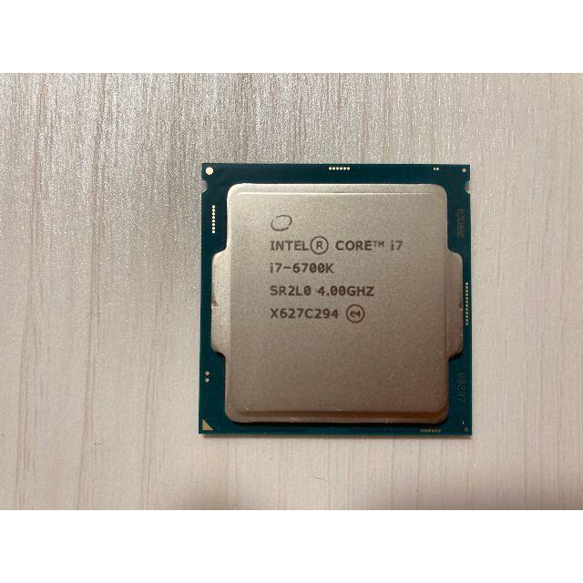 PCパーツintel Core i7 6700K LGA1151