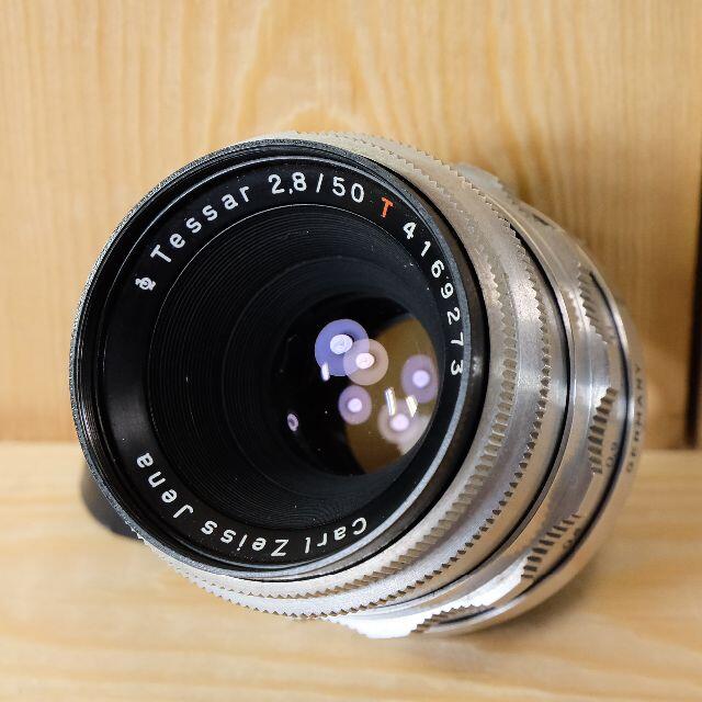 Carl Zeiss Jena Tessar 2.8/50 redT M42 注文割引 4500円引き rcc.ae