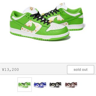 シュプリーム(Supreme)のsupreme nike sb dunk low シュプリーム　ナイキ　ダンク(スニーカー)