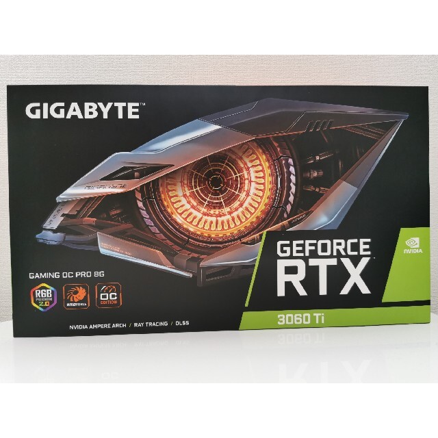 GIGABYTE RTX 3060 Ti グラフィックボード