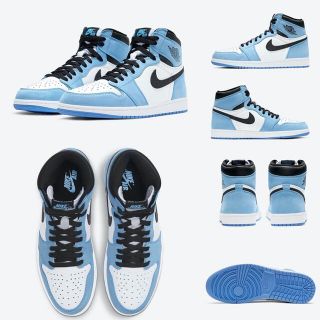 ナイキ(NIKE)の新品 AIR JORDAN 1 RETRO HIGH OG UNC 28.5(スニーカー)