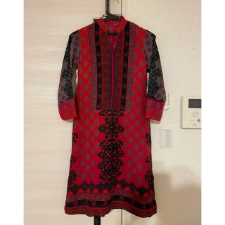 トーガ(TOGA)の【USED】インド綿 ワンピース(ひざ丈ワンピース)