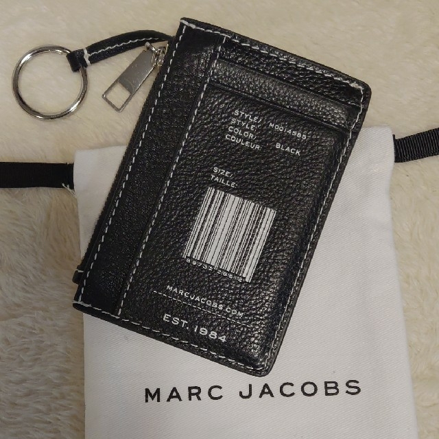 MARC JACOBS(マークジェイコブス)のマークジェイコブス　カード　小銭入れ　キーホルダー　ジップミニ　タグトート レディースのファッション小物(コインケース)の商品写真