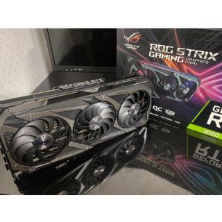 エイスース(ASUS)のROG-STRIX-RTX3080-10G-GAMING(PCパーツ)