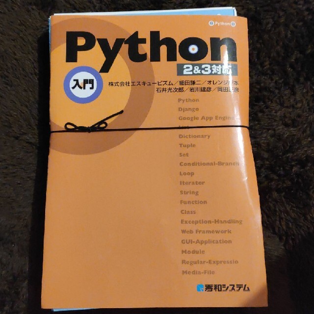 「Python入門 2&3対応」 エンタメ/ホビーの本(コンピュータ/IT)の商品写真