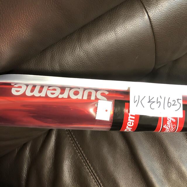 Supreme(シュプリーム)のSupreme Rawlings Chrome Maple wood bat スポーツ/アウトドアの野球(バット)の商品写真