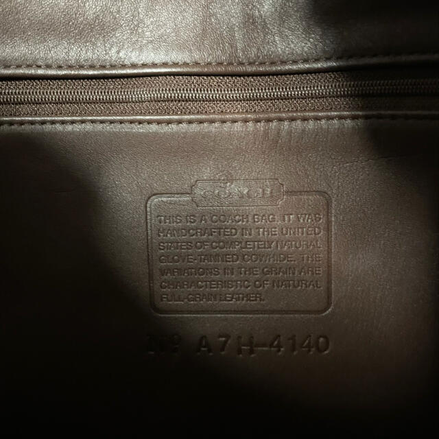 COACH(コーチ)の限定値引き！！old coach コーチ　アメリカ製　トート4140 レディースのバッグ(トートバッグ)の商品写真