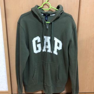 ギャップ(GAP)のGAP パーカー　ギャップ　トップス　アウター　トレーナー　着用(パーカー)