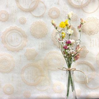 もこた様専用❤︎ドライフラワー かすみ草とスイトピーの春色スワッグ (ドライフラワー)