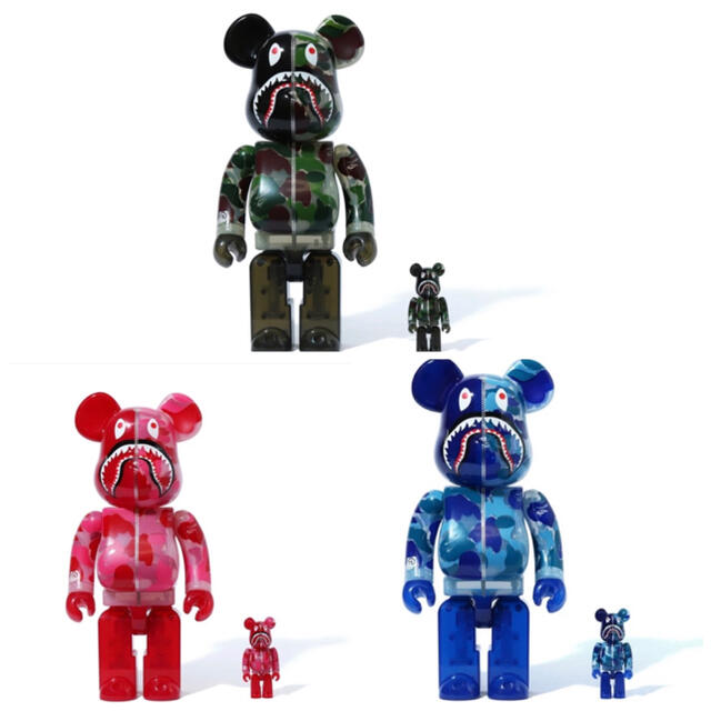 その他BAPE CLEAR CAMO BE@RBRICK 100% & 400%