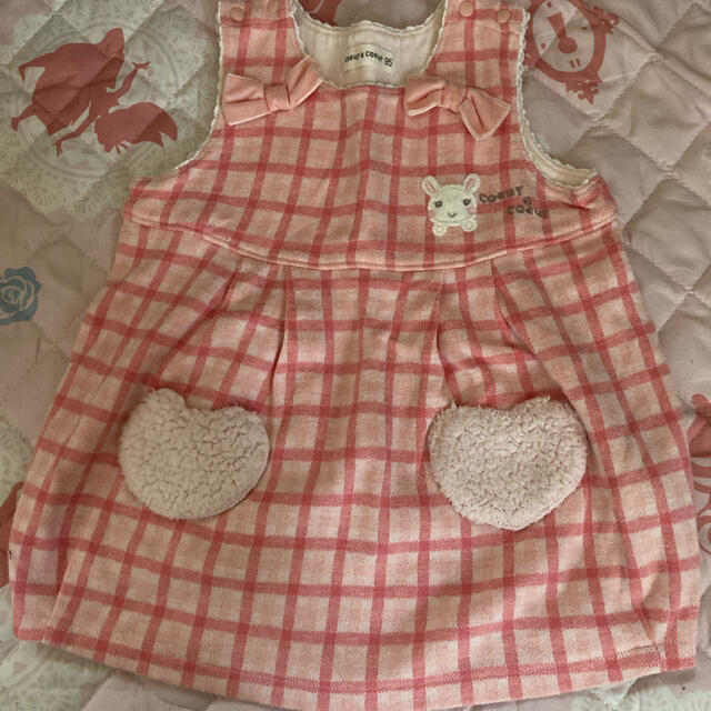 coeur a coeur(クーラクール)のクーラクール　チュニックワンピ95 キッズ/ベビー/マタニティのキッズ服女の子用(90cm~)(ワンピース)の商品写真