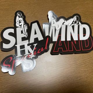 ヒステリックグラマー(HYSTERIC GLAMOUR)のWIND AND SEA × hystericglamour コラボステッカー(その他)