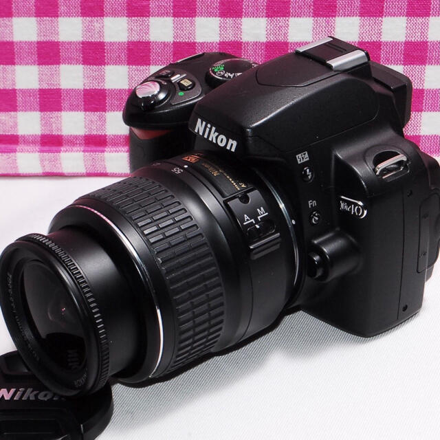 初心者でも使いやすいカメラ初心者おすすめ❤️Nikon D40 レンズセット❤️すぐ使える❤️極美品❤️