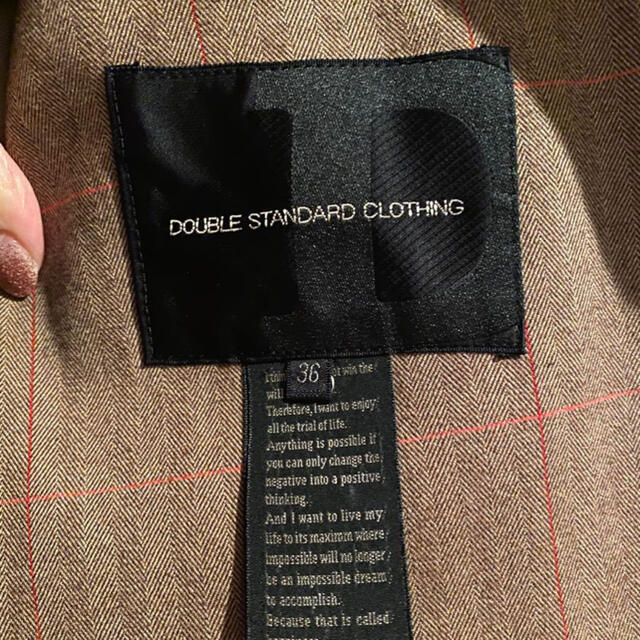 DOUBLE STANDARD CLOTHING(ダブルスタンダードクロージング)のテーラードジャケット レディースのジャケット/アウター(テーラードジャケット)の商品写真