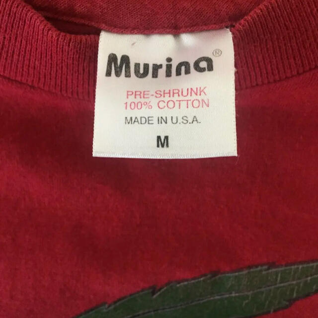 US古着 GANJAＴシャツ アメリカ製  Murinaボディ  メンズのトップス(Tシャツ/カットソー(半袖/袖なし))の商品写真