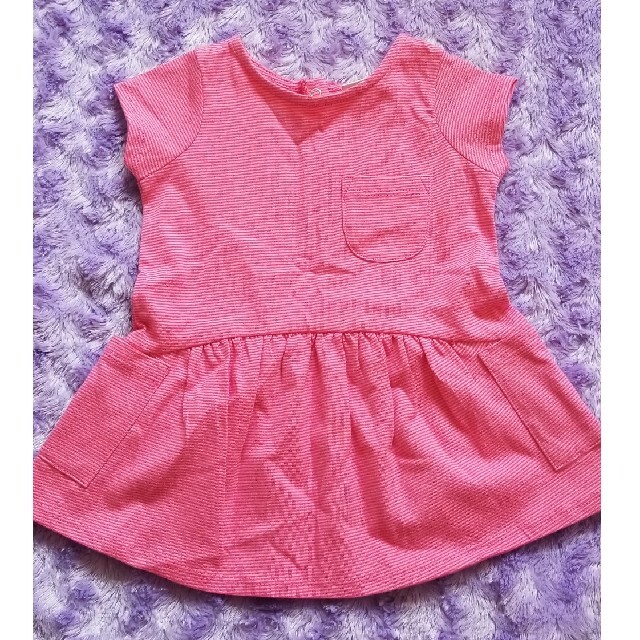 NEXT(ネクスト)のピンクワンピース キッズ/ベビー/マタニティのベビー服(~85cm)(ワンピース)の商品写真