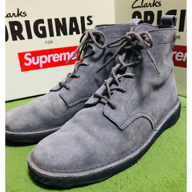 supreme clarks mali シュプリーム クラークス ブーツ - ブーツ