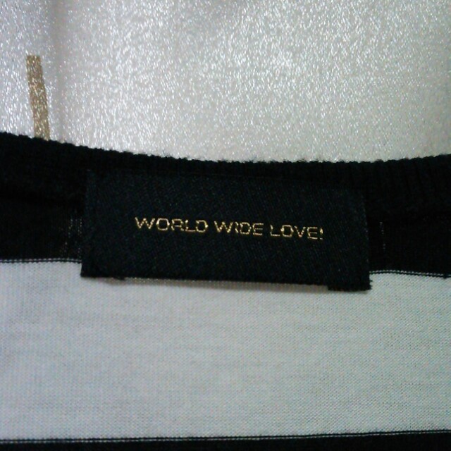 WORLD WIDE LOVE!(ワールドワイドラブ)のワーラブ★ドルマンカットソー レディースのトップス(カットソー(長袖/七分))の商品写真