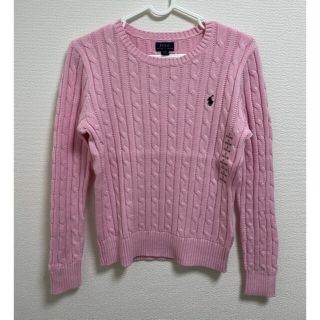 ポロラルフローレン(POLO RALPH LAUREN)のみち様専用)Polo girls ケーブルニット Lサイズ(ニット)