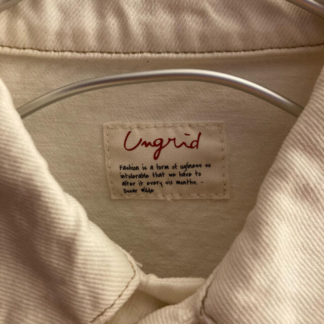Ungrid(アングリッド)のUngrid ヴィンテージ デニムジャケット Gジャン レディースのジャケット/アウター(Gジャン/デニムジャケット)の商品写真