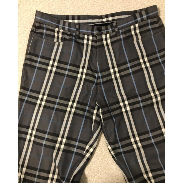 BURBERRY BLACK LABEL(バーバリーブラックレーベル)のバーバリー　ノバ チェックパンツ メンズのパンツ(チノパン)の商品写真