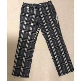 バーバリーブラックレーベル(BURBERRY BLACK LABEL)のバーバリー　ノバ チェックパンツ(チノパン)