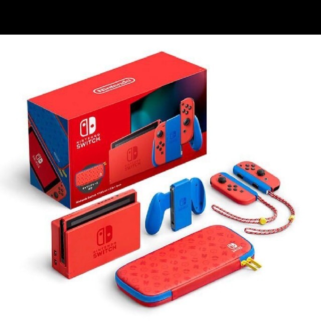 Nintendo Switch 本体マリオレッド×ブルーセットのサムネイル