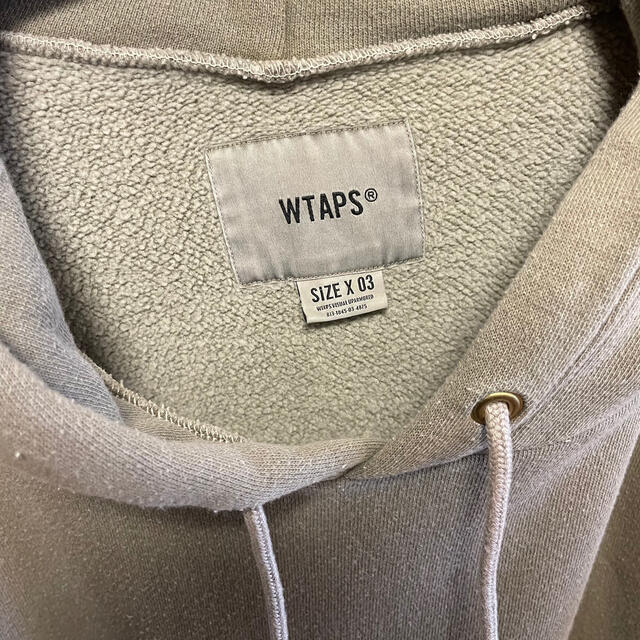 19aw WTAPS BLANK HOODED ネイビーＬサイズ パーカー