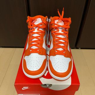 ナイキ(NIKE)のNIKE DUNK HIGH  ORANGE BLAZE 27.5cm(スニーカー)